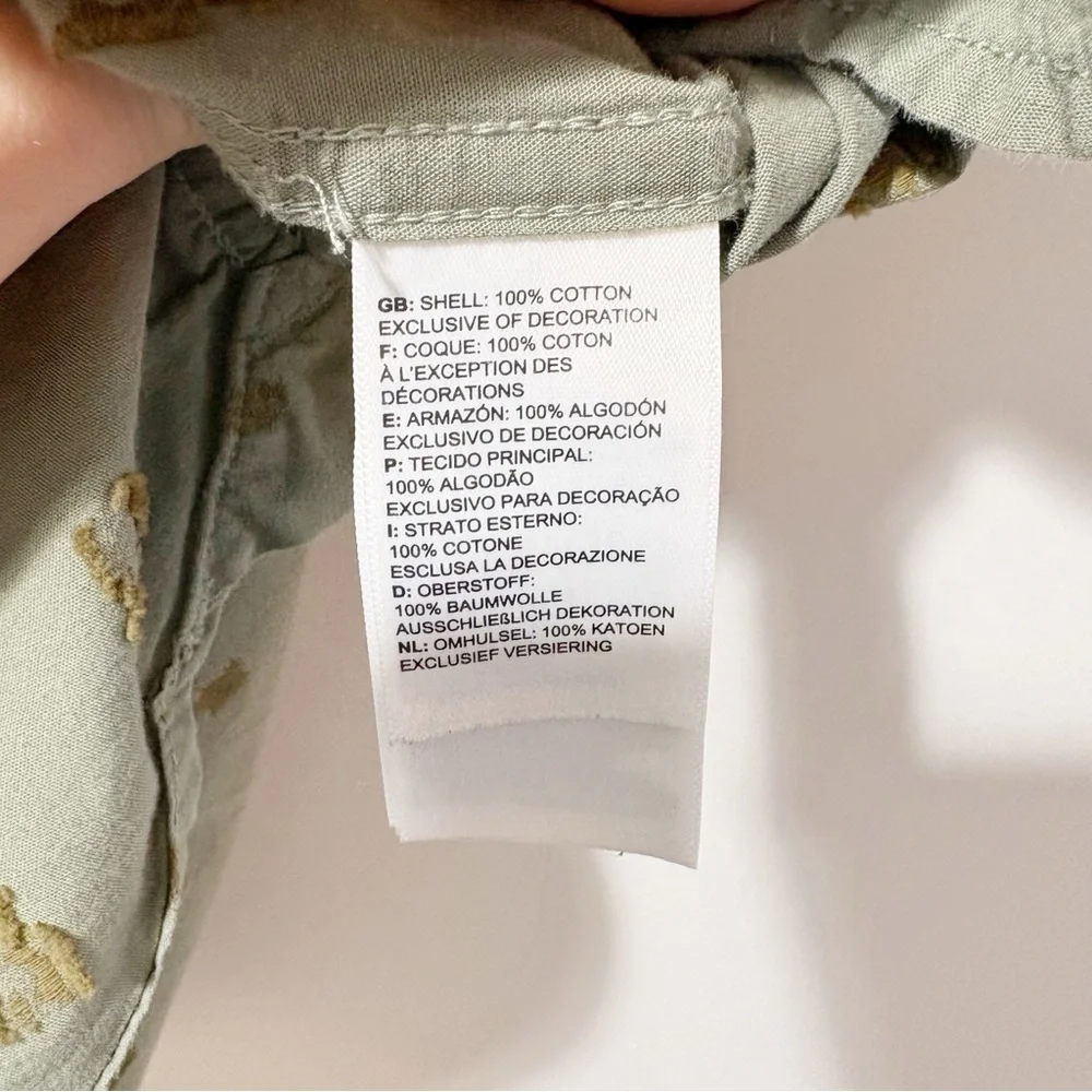 The North Face Baytrail Jacquard SS Hiker Graphic Button Up Shirt Men’s Medium